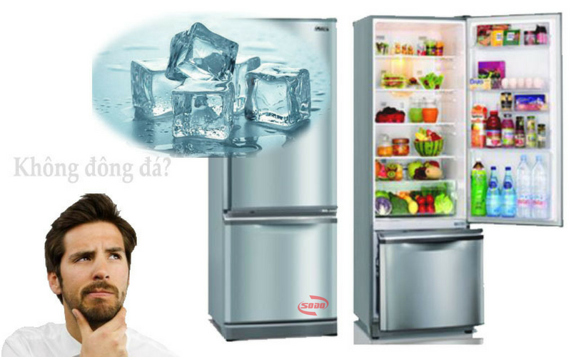 Tủ lạnh không đông đá là do đâu?